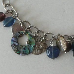 Lia Sophia - Genuine Abalone Adjustable Bracelet